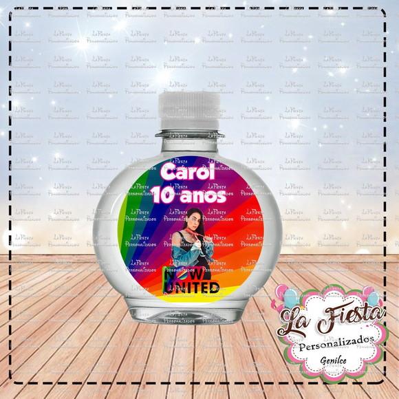 Rotulo Agua Redonda Banda Now United