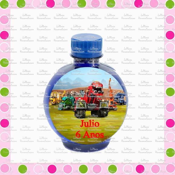 Rotulo Agua Redonda Dinotrux