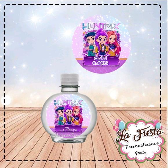 Rotulo Agua Redonda Guerreiras do K Pop