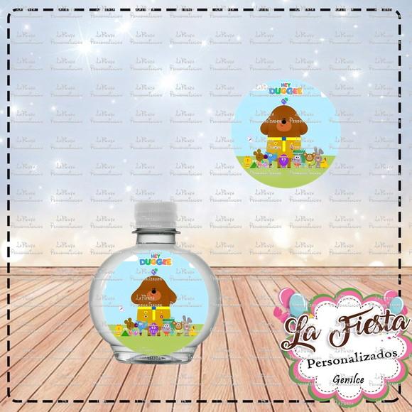 Rotulo Agua Redonda Hey Duggee