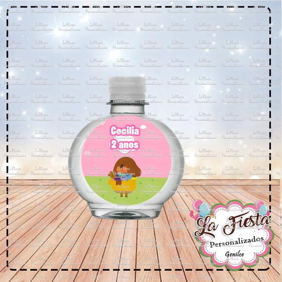 Rotulo Agua Redonda Hey Duggee