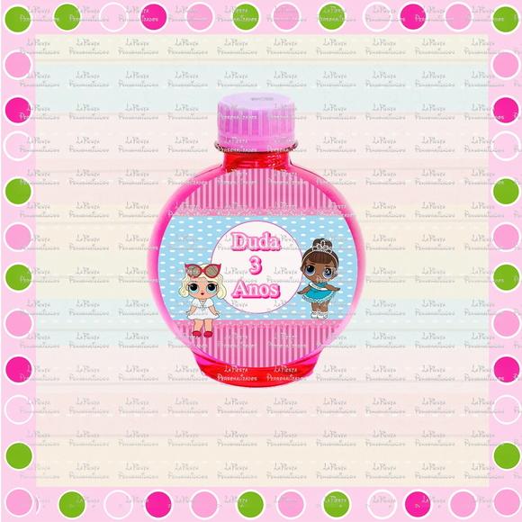 Rotulo Agua Redonda L.O.L Surprise