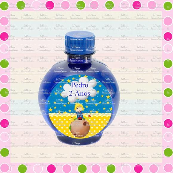 Rotulo Agua Redonda O pequeno príncipe