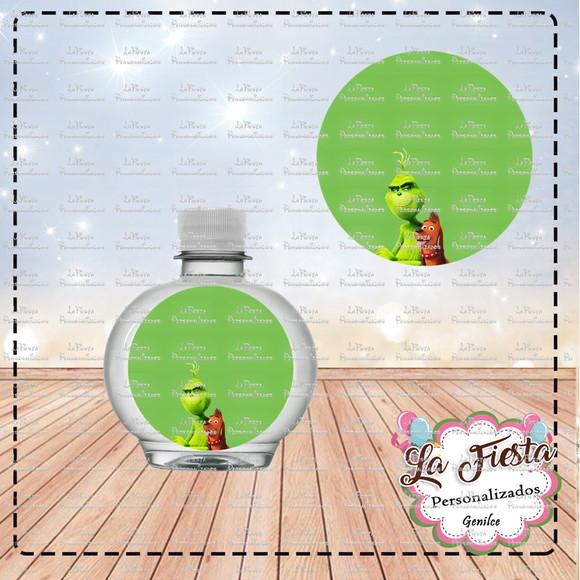 Rotulo Agua Redonda o Grinch