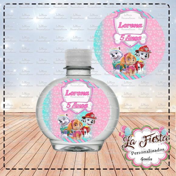 Rotulo Agua Redonda Patrulha Canina