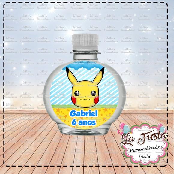 Rotulo Agua Redonda Pokémon