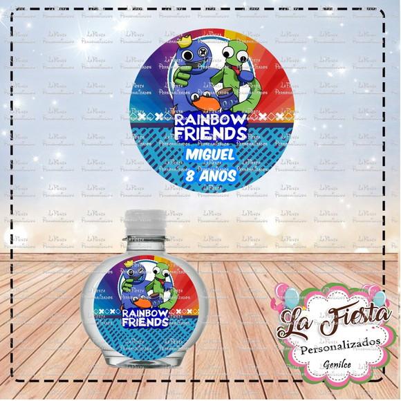 Rotulo Agua Redonda Rainbow Friends
