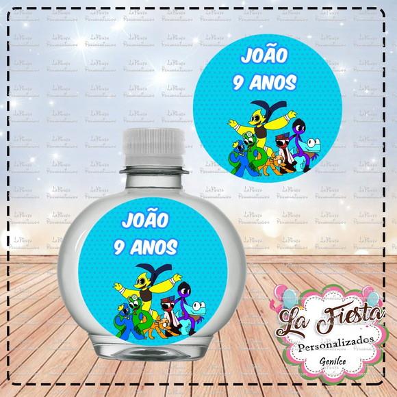 Rotulo Agua Redonda Rainbow Friends