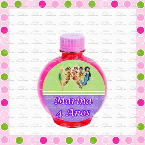 Rotulo Agua Redonda Sininho