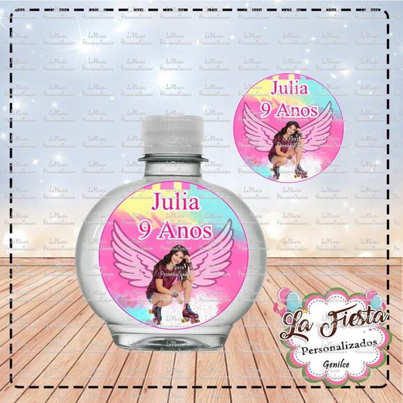 Rotulo Agua Redonda Soy Luna