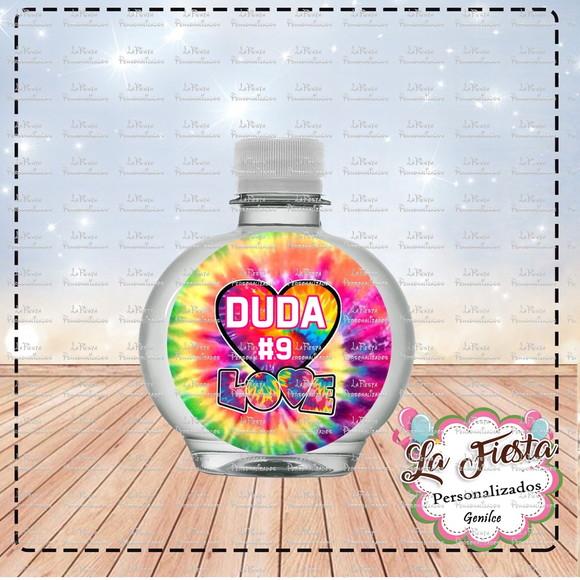 Rotulo Agua Redonda Tie Dye
