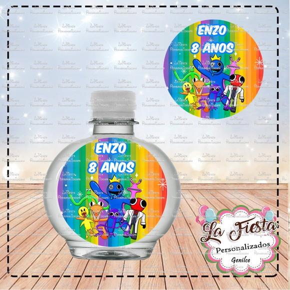 Rotulo Agua Redonda Rainbow Friends