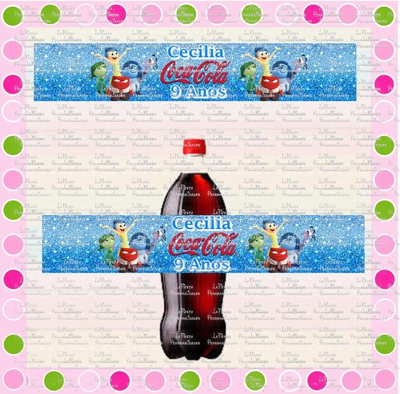Rótulo Coca Cola Divertida Mente