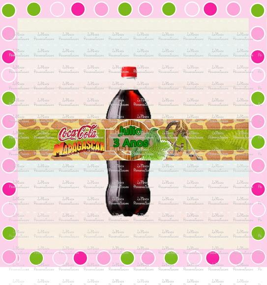 Rótulo Coca Cola Madagascar