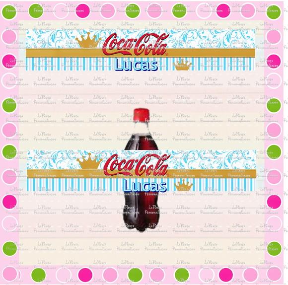 Rótulo Coca Cola Principe