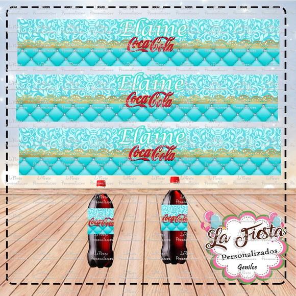 Rótulo Coca Cola Tiffany