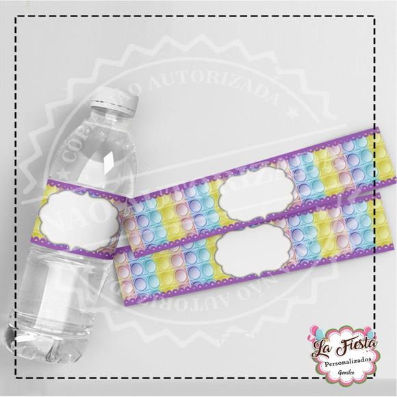 Rotulo para Água Fidget Toys