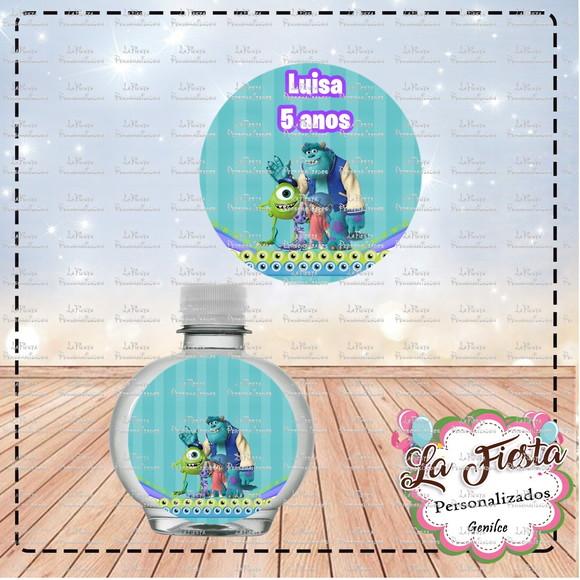 Rotulo para Agua Redonda Monstros S.a