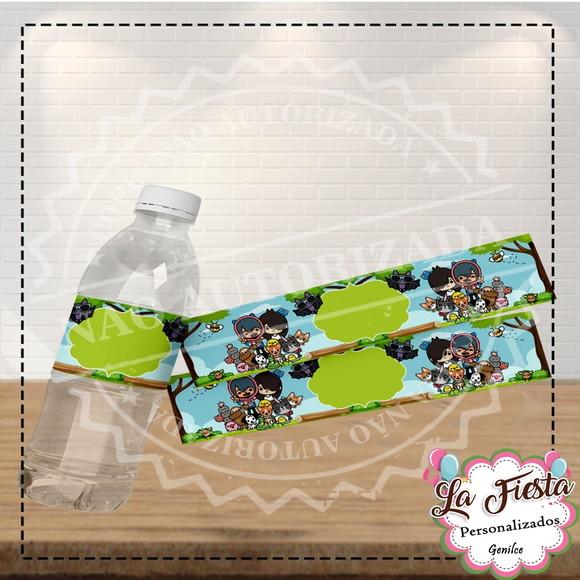 Rotulo para Agua Toca Life
