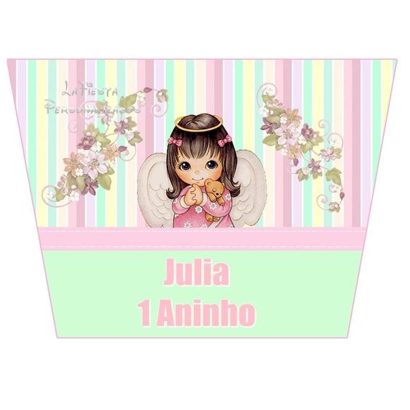 Rotulo Para Balde Pipoca Anjinho 1,5 l