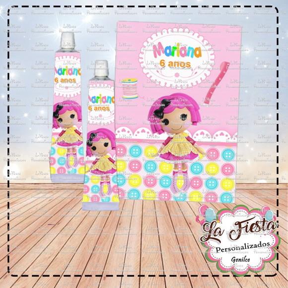 Rótulo para Bisnaga 30 gr Lalaloopsy