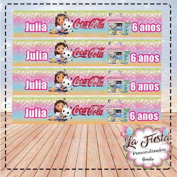 Rótulo para Coca Cola a Casa de Gabby