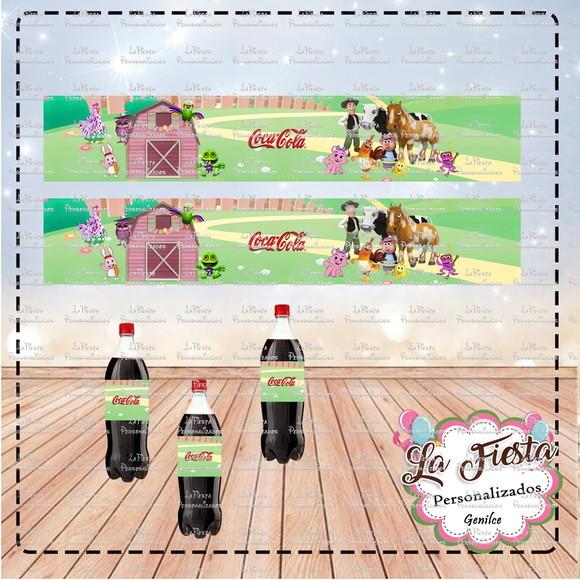 Rótulo para Coca Cola Fazenda do Zenon