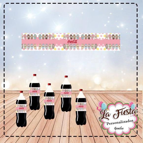Rótulo para Coca Cola Labubu