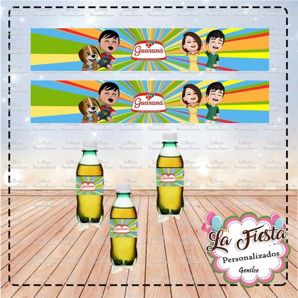 Rótulo para Guaraná Bento e Totó