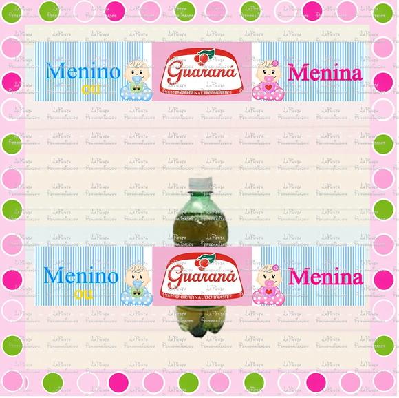 Rótulo Para Guaraná Chá Revelação