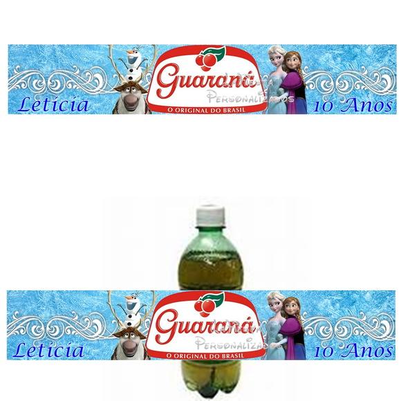 Rótulo Para Guaraná Frozen
