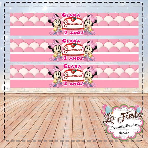 Rótulo para Guaraná Minnie