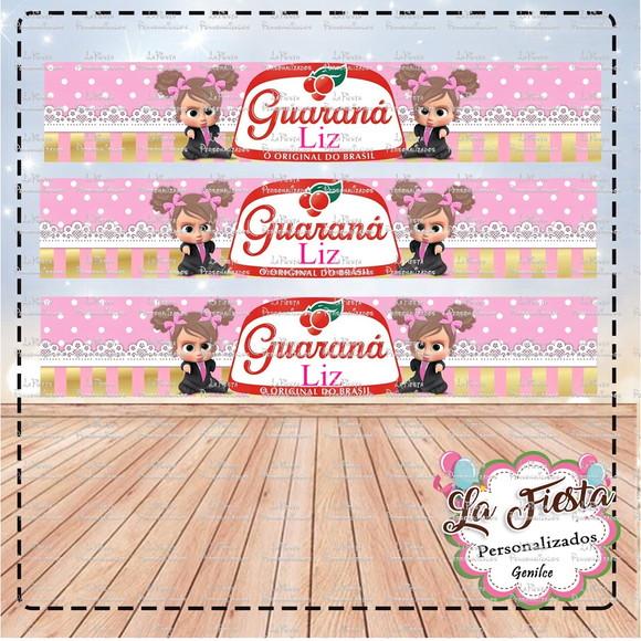 Rótulo para Guaraná Poderosa Chefinha