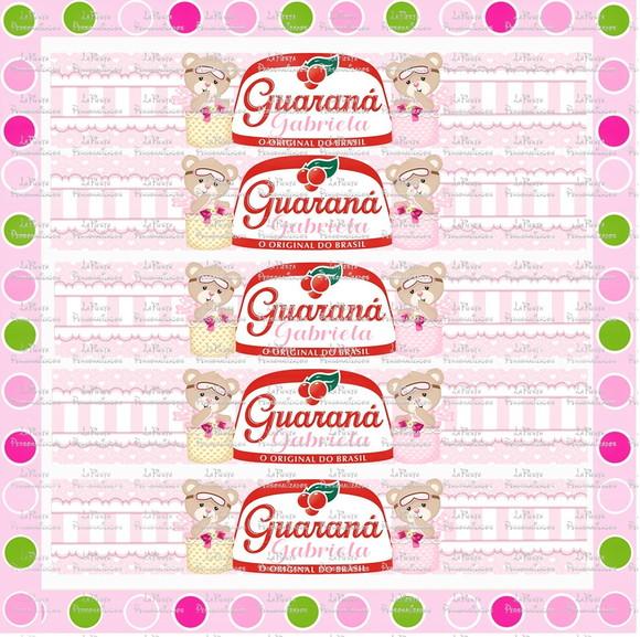 Rótulo Para Guaraná Ursinha Baloeira