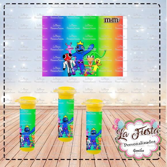 Rótulo para M&m Rainbow Friends