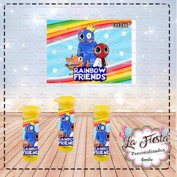 Rótulo para M&m Rainbow Friends