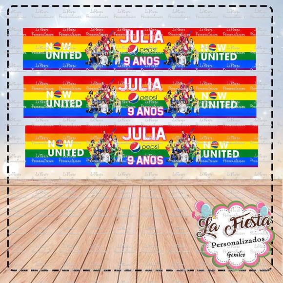 Rótulo para Refrigerante Now United