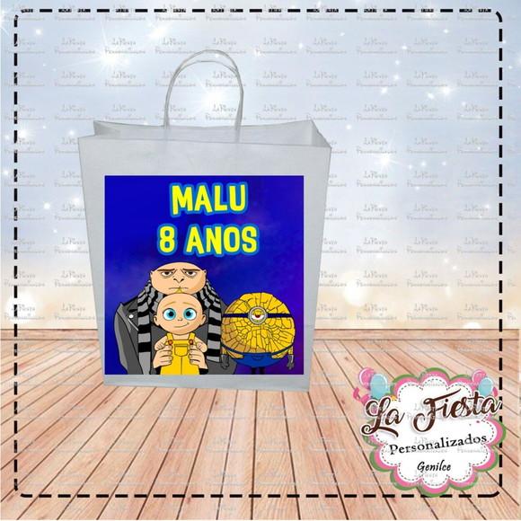 Rótulo para Sacolinha Adesiva Meu Malvado Favorito 4
