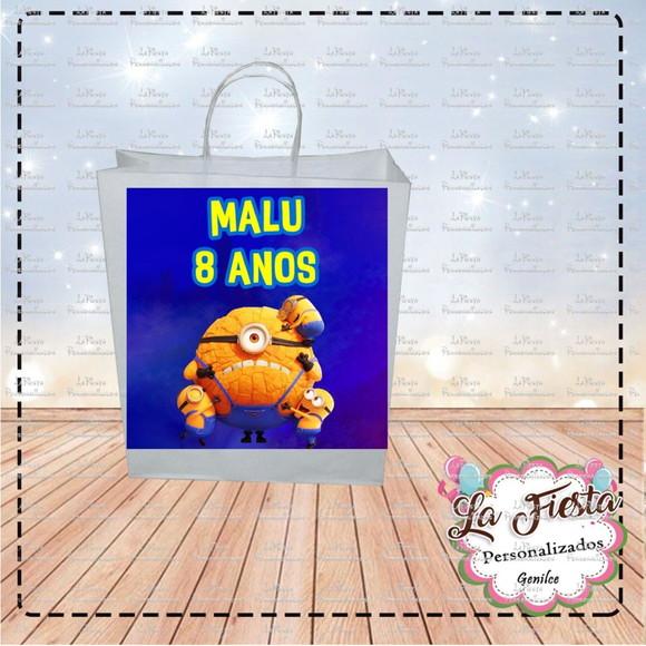 Rótulo para Sacolinha Adesiva Meu Malvado Favorito 4