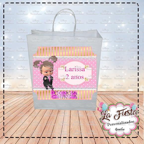 Rótulo para sacolinha adesiva Poderosa Chefinha