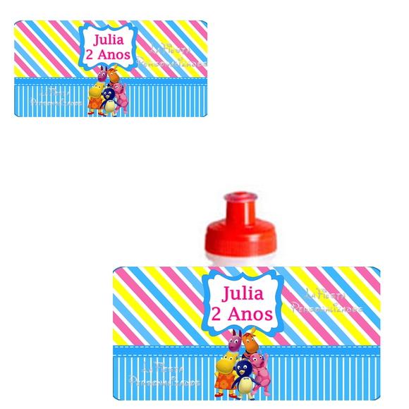 Rótulo para Squezze Backyardigans