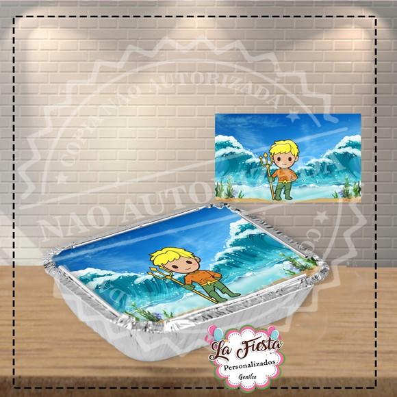 Tampa Marmita 250 Ml Aquaman