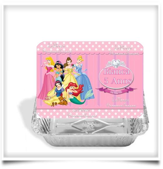 Tampa Marmita 250 Ml As Princesas