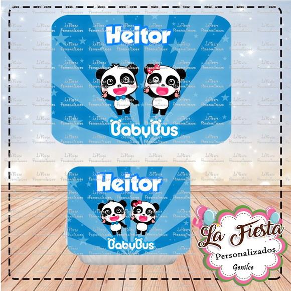 Tampa Marmita 250 Ml Baby Bus