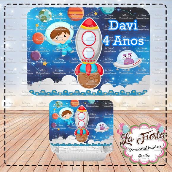 Tampa Marmita 250 Ml Astronauta