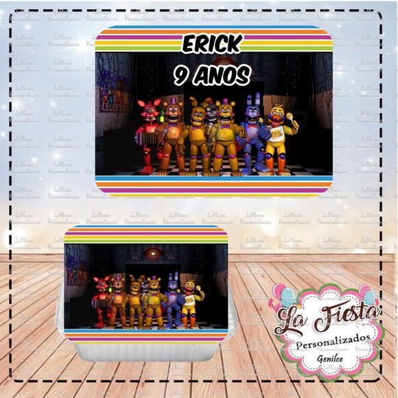 Tampa Marmita 250 ml Five Nights At Freddy