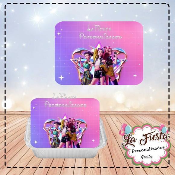 Tampa Marmita 250 ml Guerreiras do Kpop