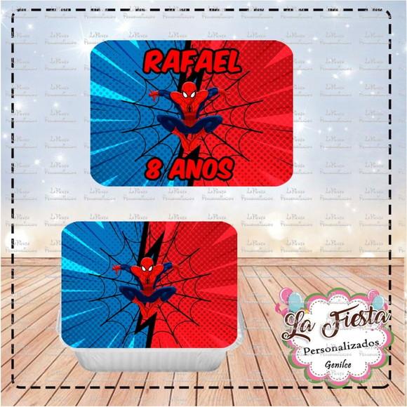 Tampa Marmita 250 ml Homem Aranha