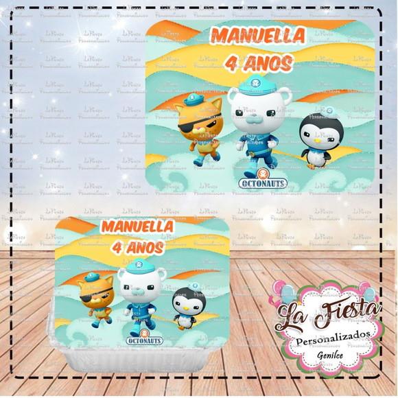 Tampa Marmita 250 ml Octonautas