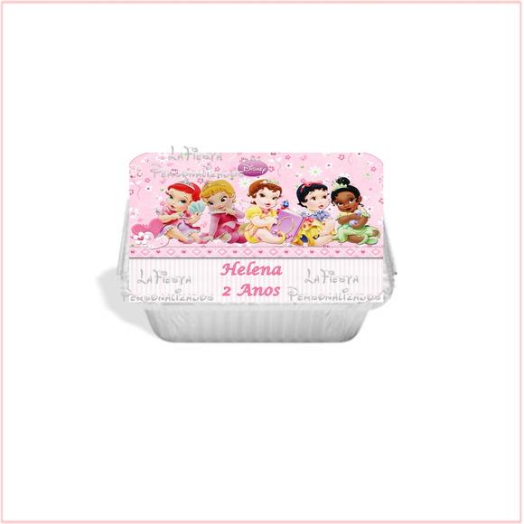 Tampa Marmita 250 Ml Princesas Baby